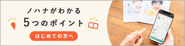 ノハナがわかる5つのポイント